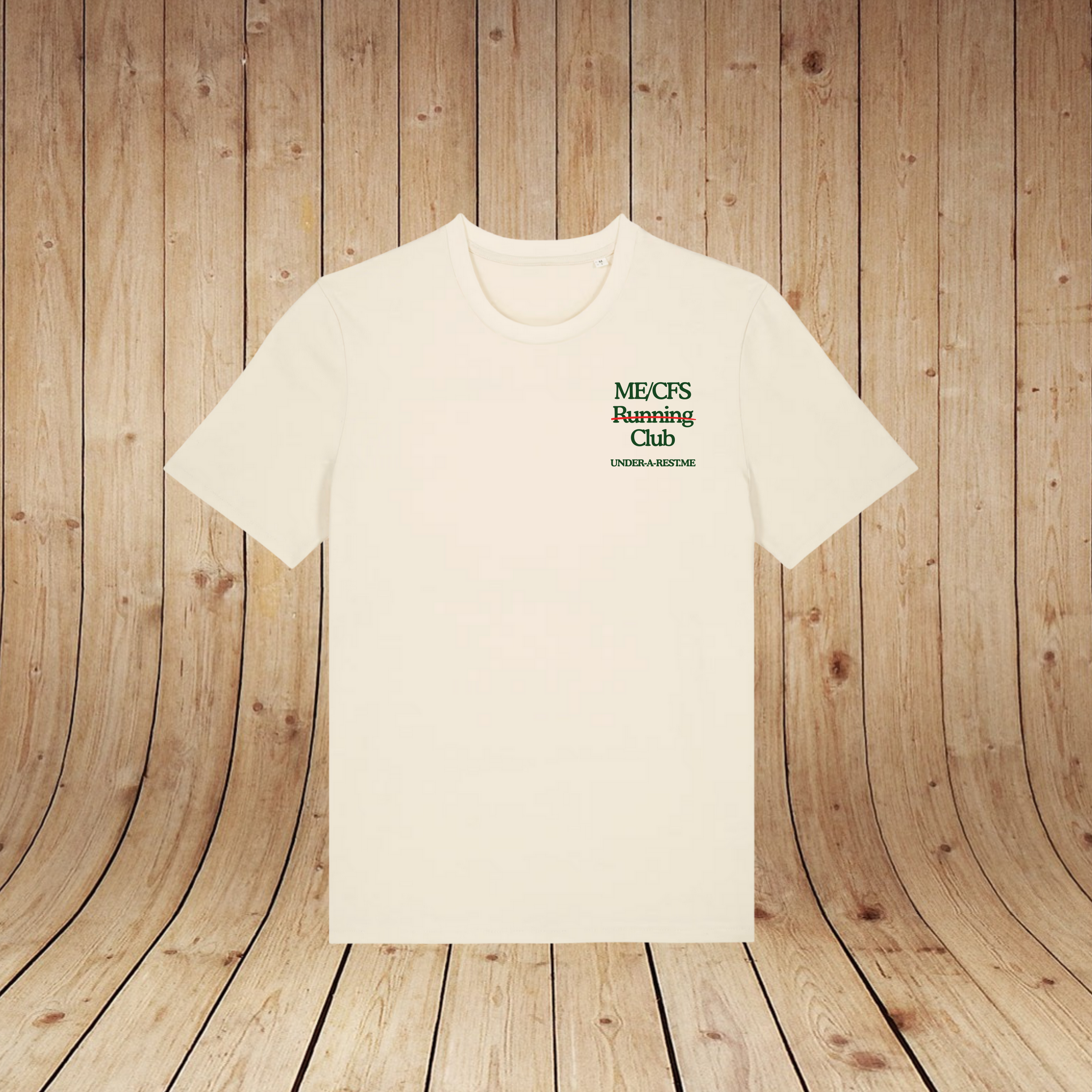 ME/CFS "Not"Running Club | Negativ Silent Edition | Backprint | Solidaritätspreis