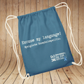 Excuse my language! | Exklusiv ME Awarenss Day 2026 | Blue | Gymbag
