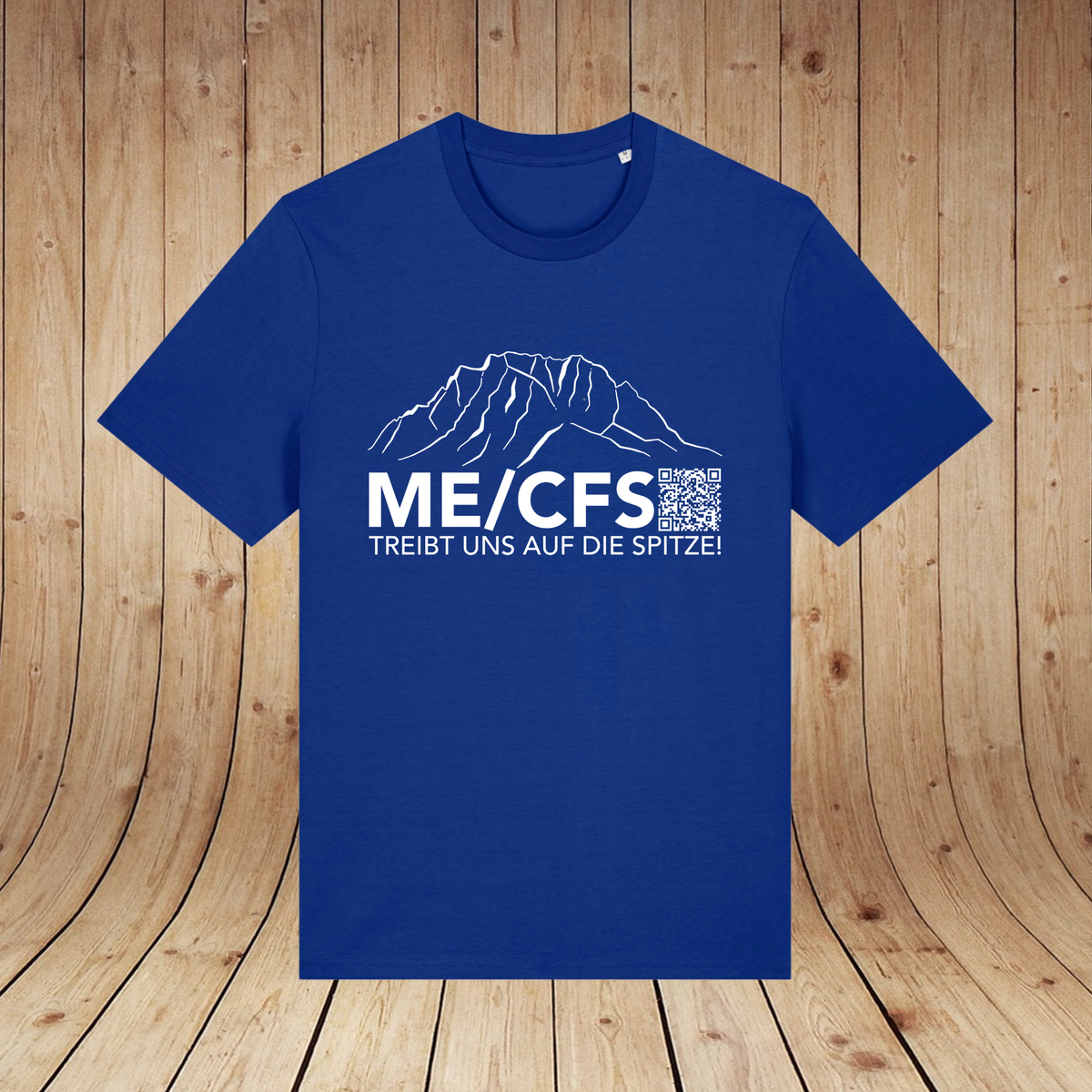 ME/CFS Treibt uns auf die Spitze V1 | Frontprint | T-Shirt