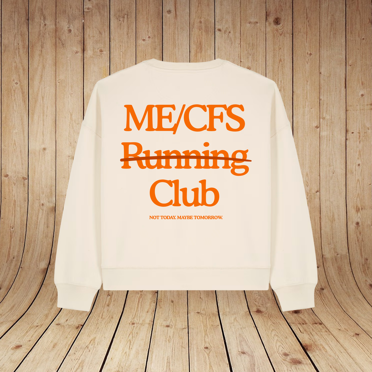 ME/CFS "Not" Running Club | Silent Special Edition | Ladies Sweatshirt