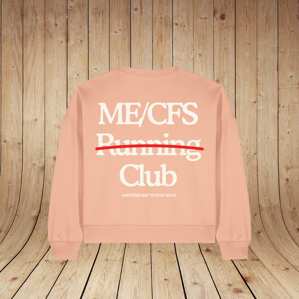 ME/CFS "Not" Running Club | Silent Special Edition | Ladies Sweatshirt