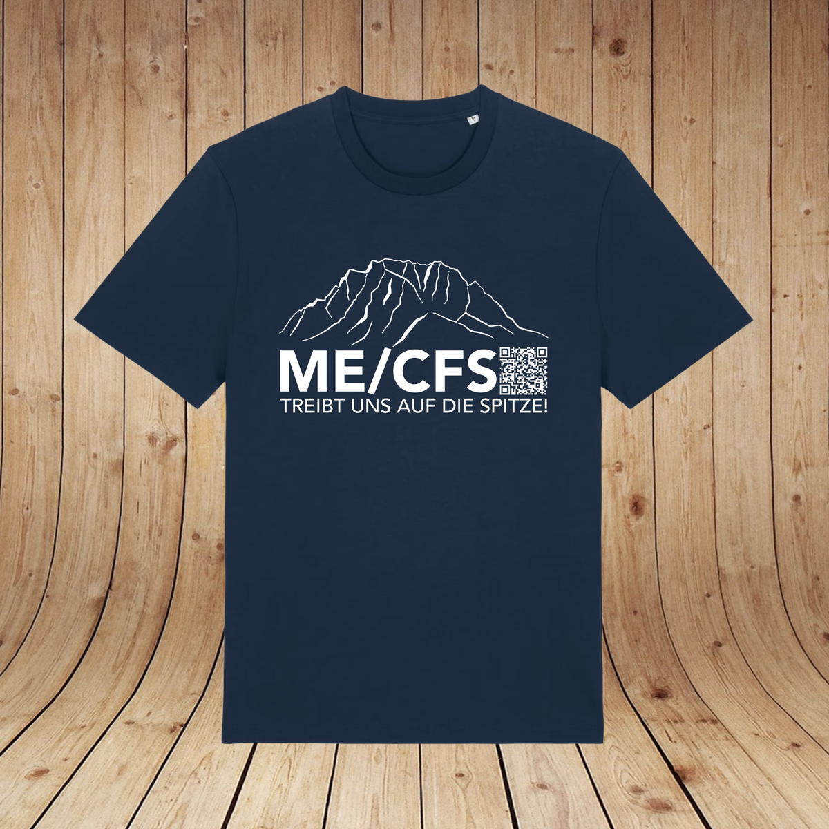 ME/CFS Treibt uns auf die Spitze V1 | Frontprint | T-Shirt