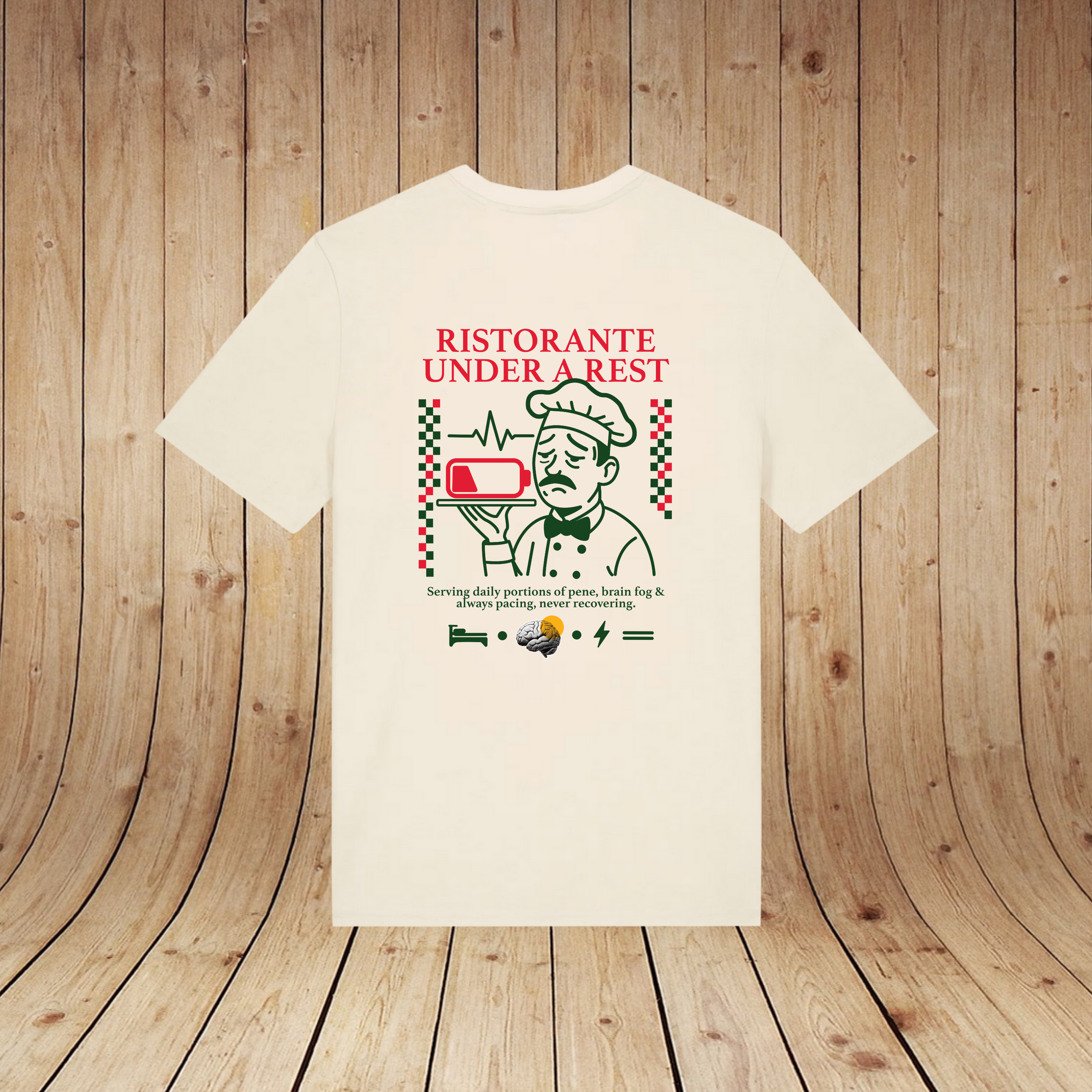 Ristorante Under a Rest | Backprint | Solidaritätpreis